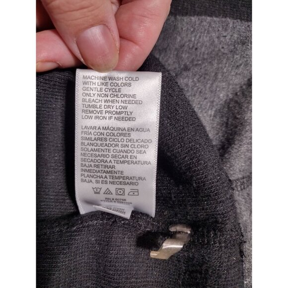 Tommy Bahama Men's Lightwieght Crew Neck Sweater, Large, Grey-Black - Picture 6 of 7